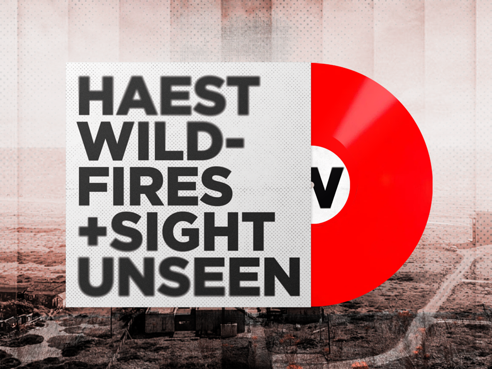 (image for) Haest - Wildfires / Sight Unseen LP (Color Vinyl)